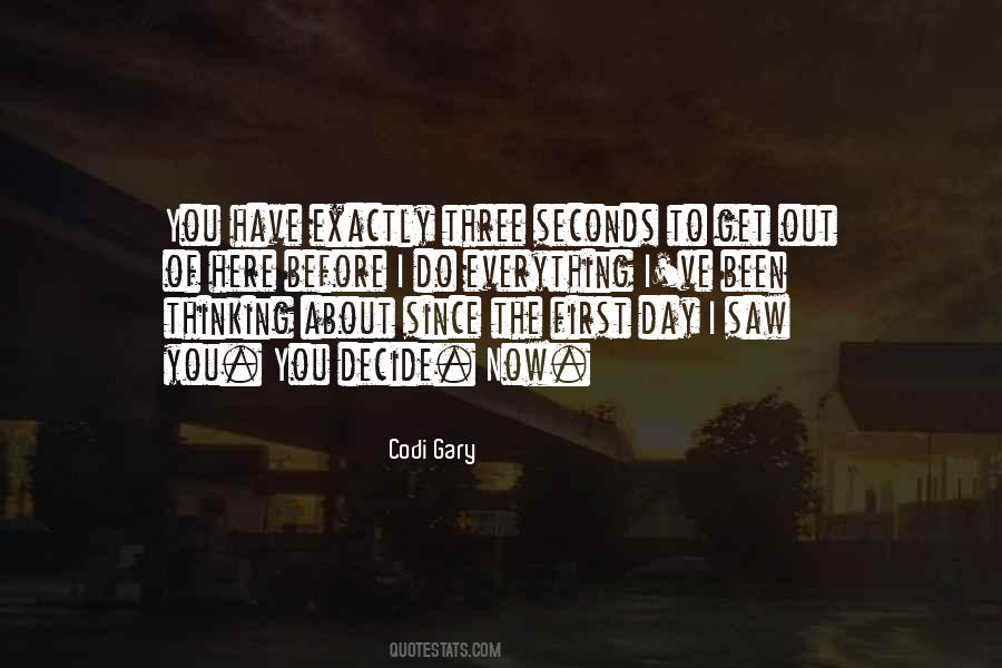 There Are So Many Seconds In A Day Quotes #199743
