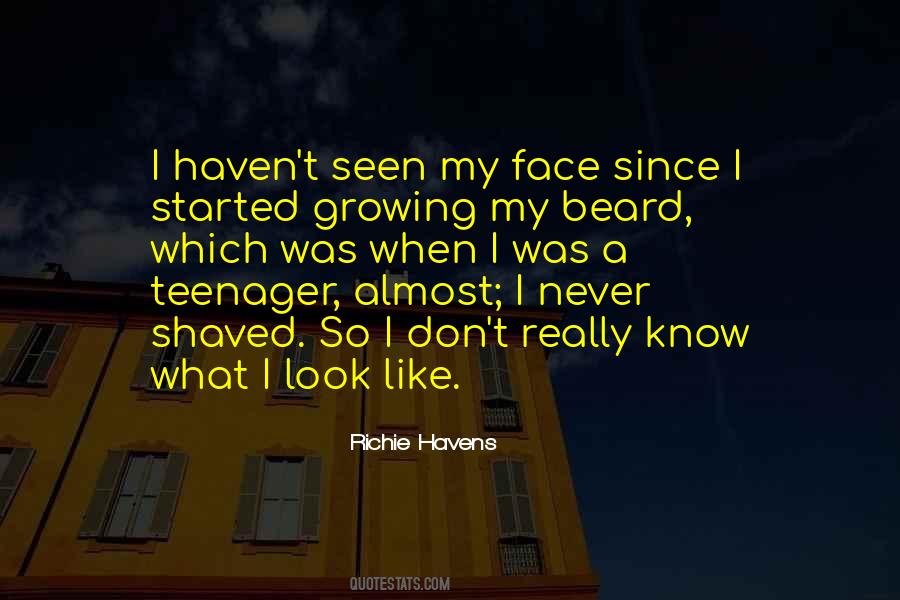 Growing Beard Quotes #74702
