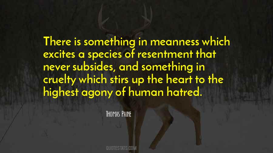 Human Hatred Quotes #102031