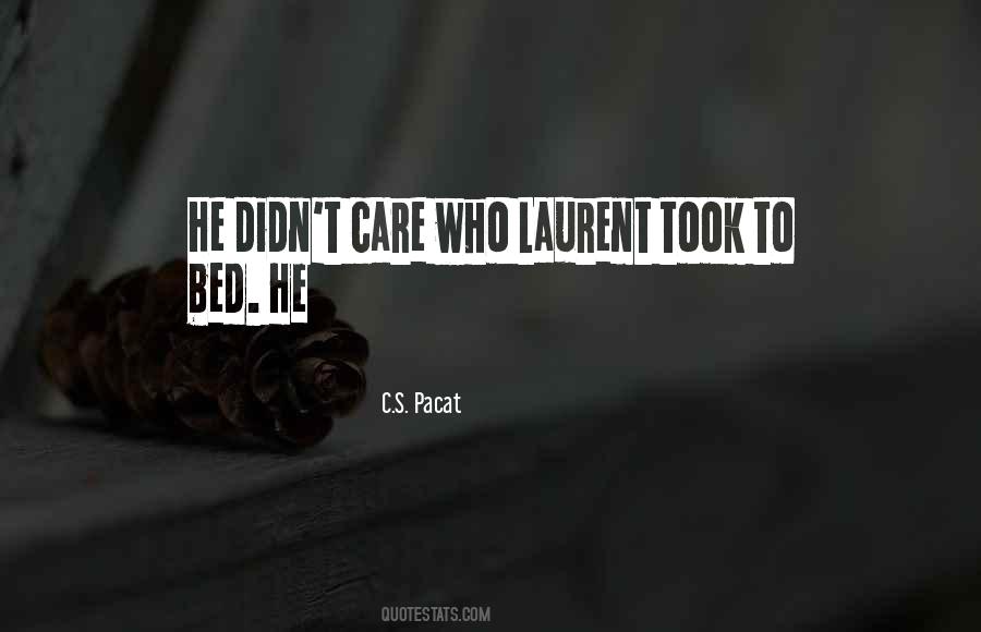 Didn't Care Quotes #990683