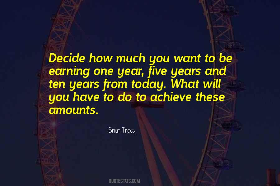 One Year From Today Quotes #1579593
