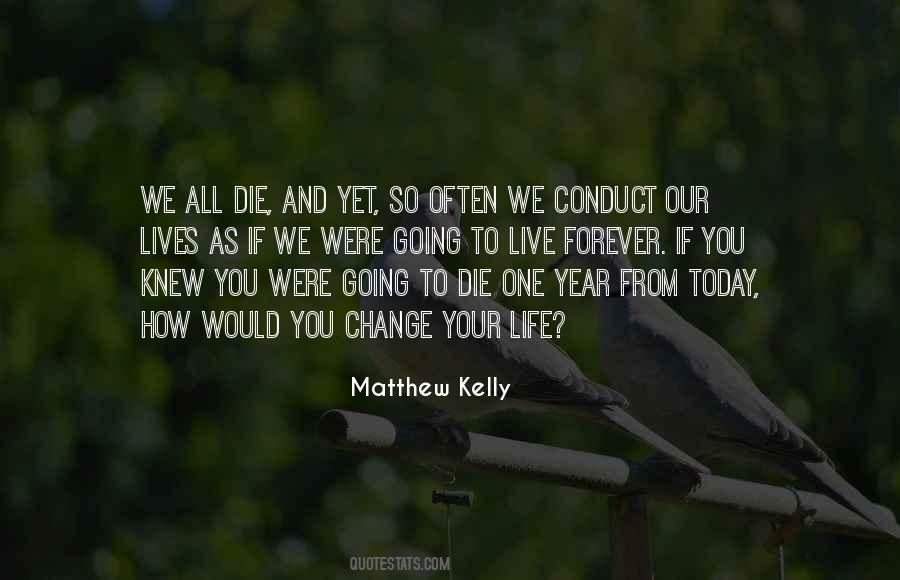 One Year From Today Quotes #409082