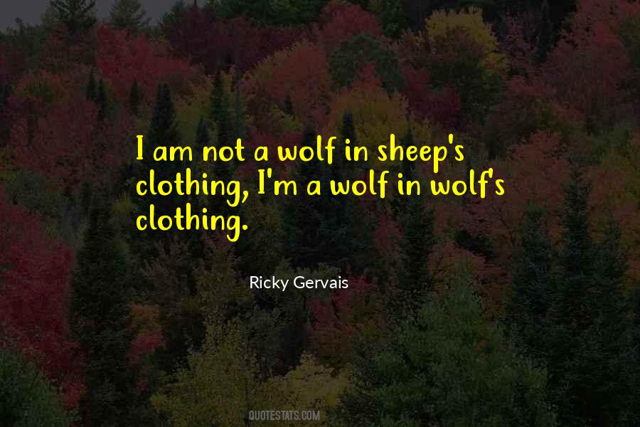 Are You A Wolf Or A Sheep Quotes #293119