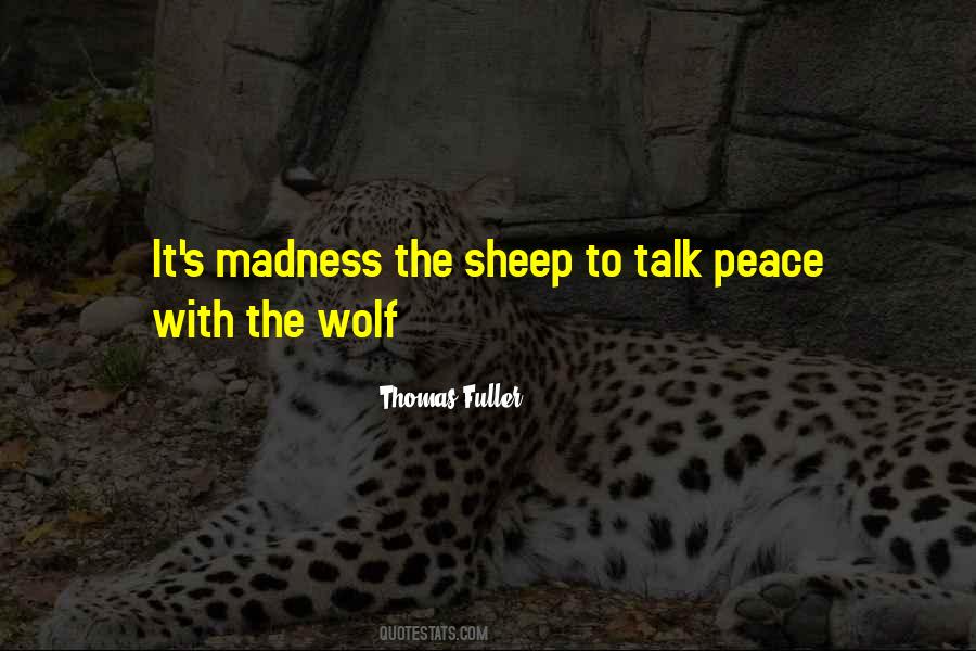 Are You A Wolf Or A Sheep Quotes #423941