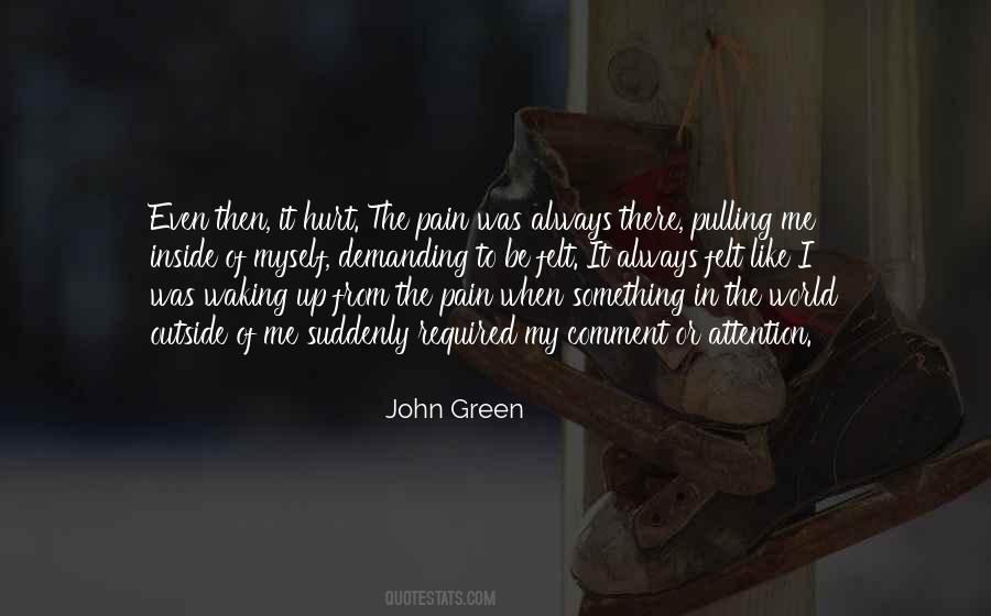When I Was In Pain Quotes #413425