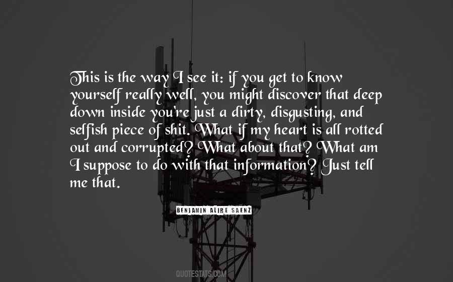 Get Out Of Yourself Quotes #1401017