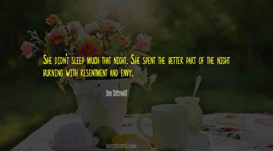 Didn't Sleep Quotes #1346281