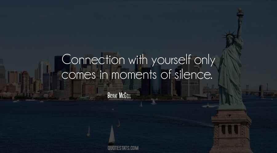 Silence Yourself Quotes #100980