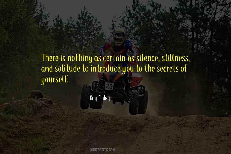 Silence Yourself Quotes #1205213