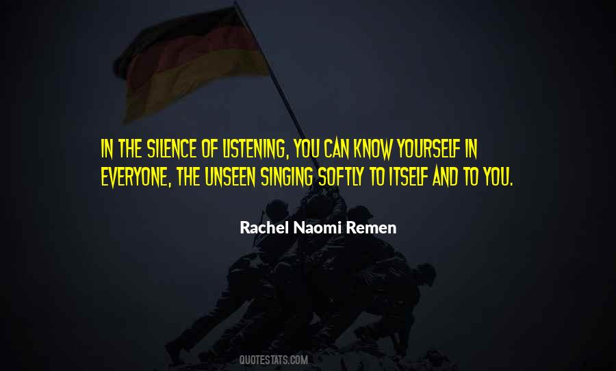 Silence Yourself Quotes #1738675