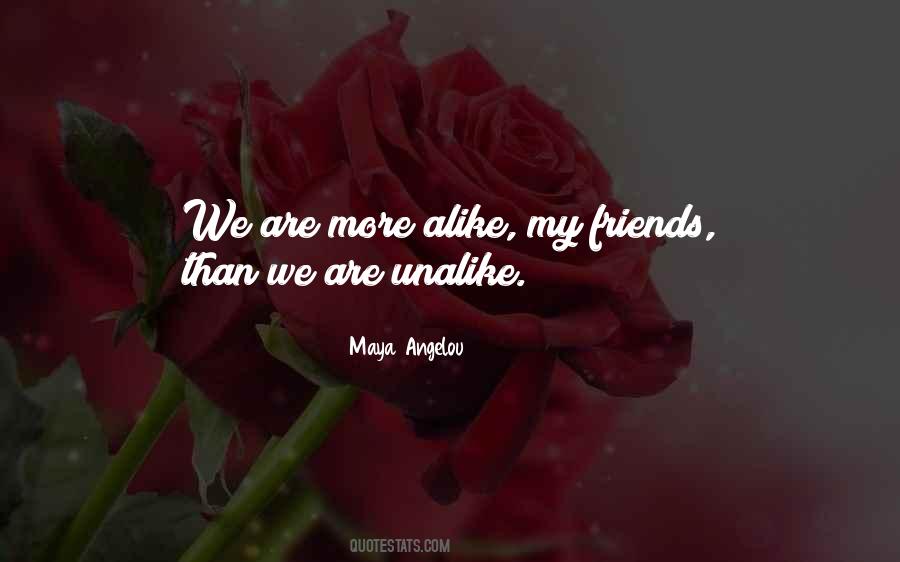 Friends Who Think Alike Quotes #119550