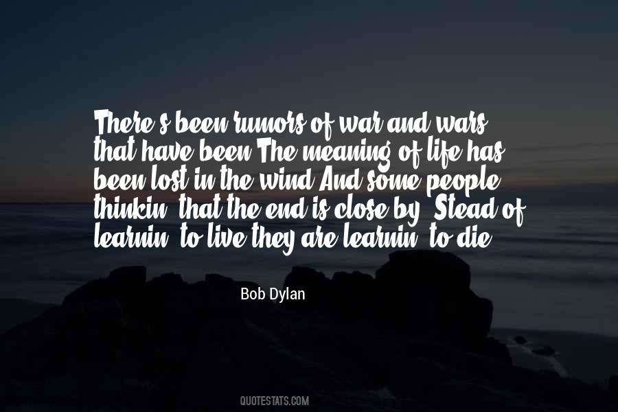 Die And Life Quotes #115011