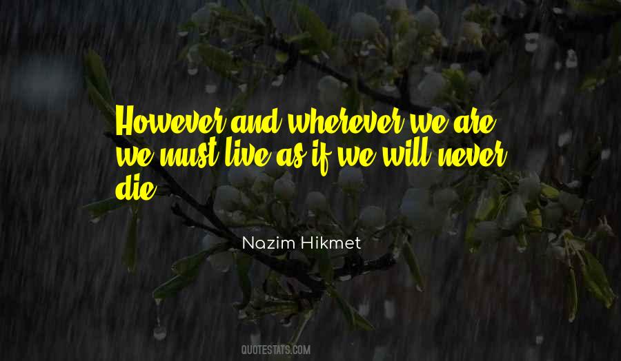 Die And Live Quotes #81585 Die And Live Quotes #81585