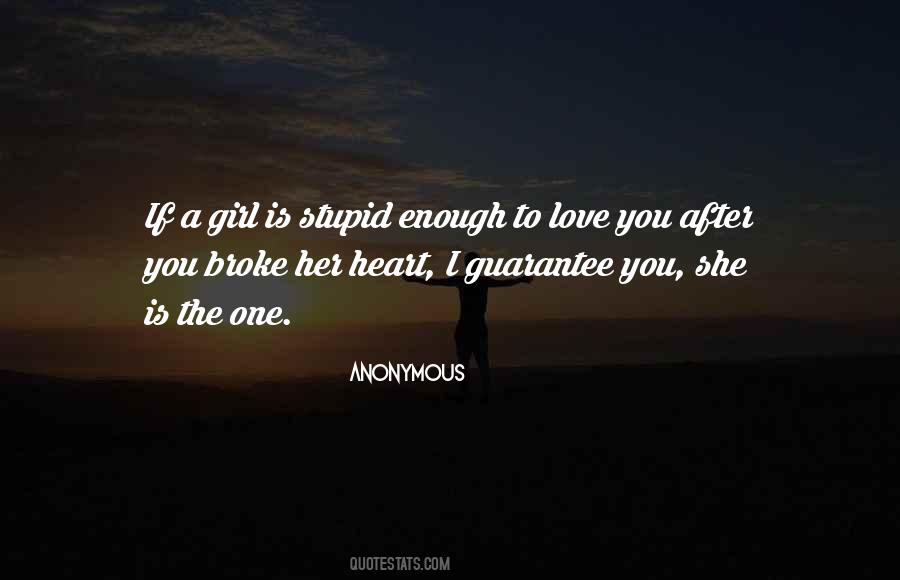 Stupid Heart Quotes #7143