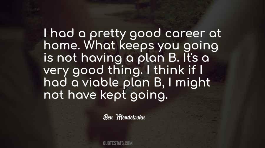 Career Plan Quotes #1005854