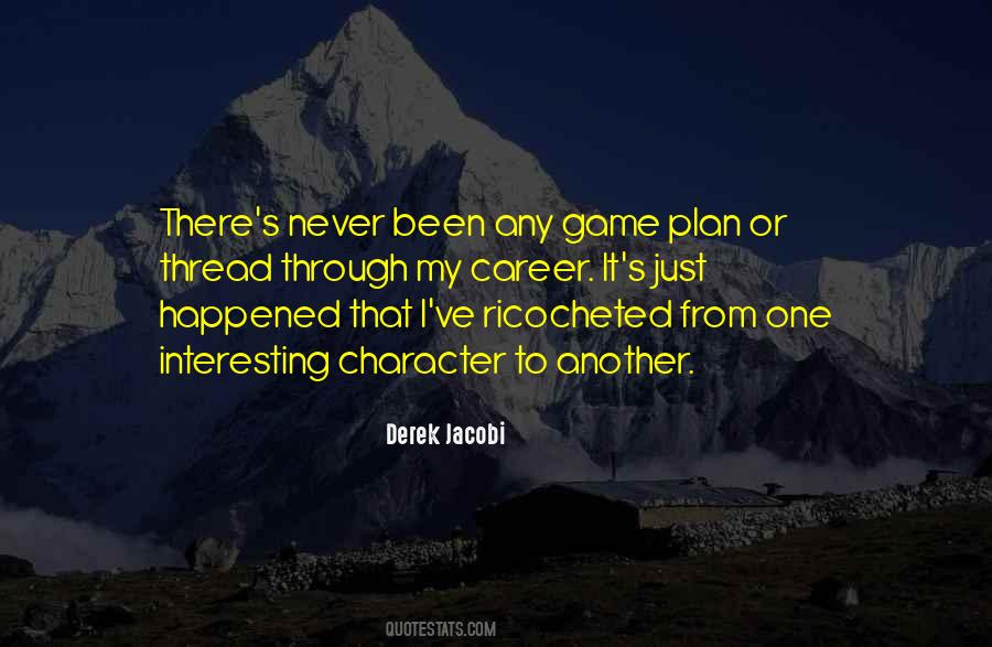 Career Plan Quotes #995457