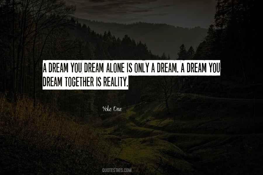Yoko Ono Dream Quotes #657075