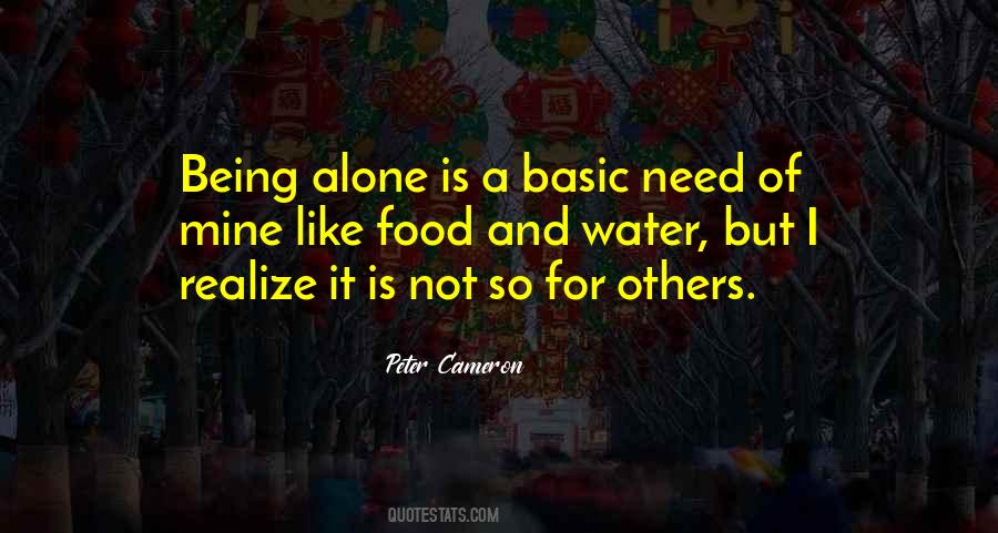 I Like Being Alone Quotes #307913