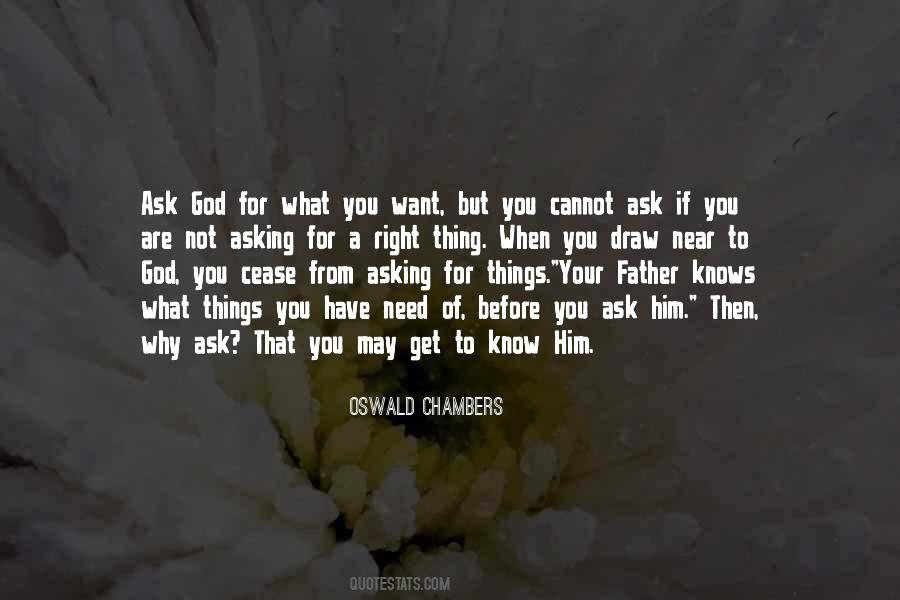 Get To Know God Quotes #1420189