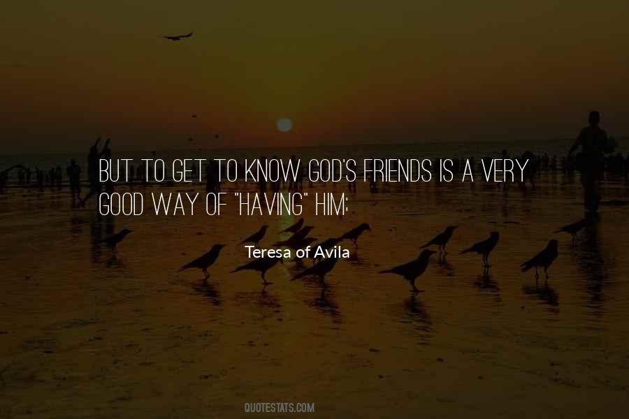 Get To Know God Quotes #194317