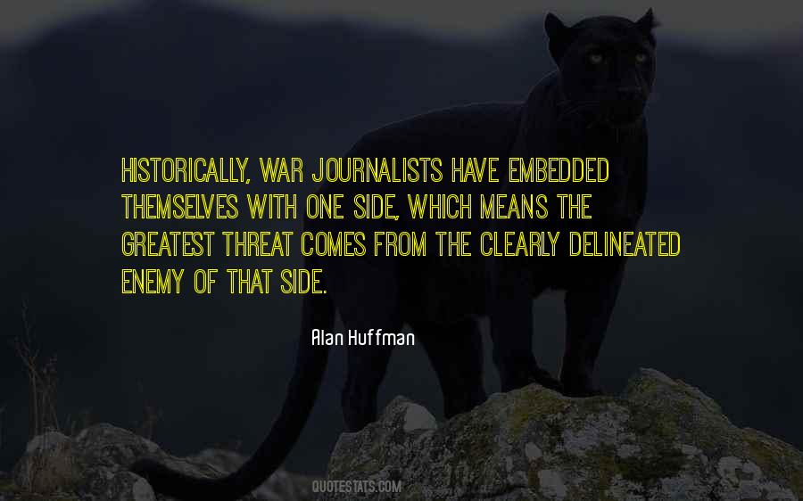 Quotes About War Journalists #1703778