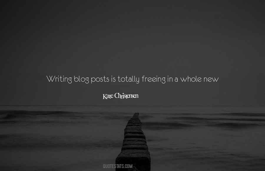 New Blog Quotes #1443455