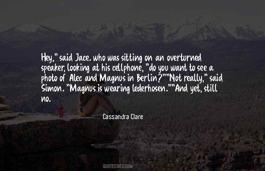 Quotes About Jace And Alec #119405