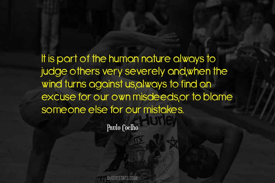 Always To Blame Quotes #437341