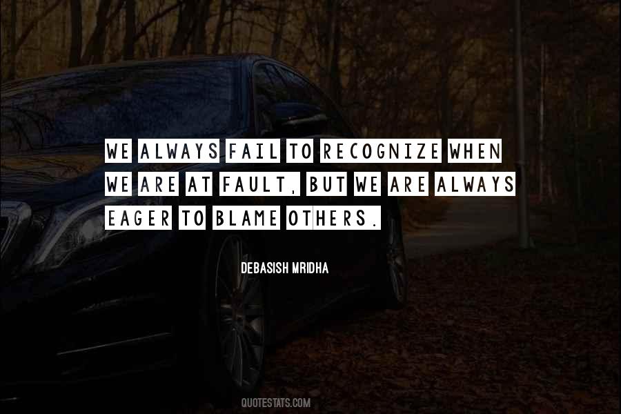 Always To Blame Quotes #916800