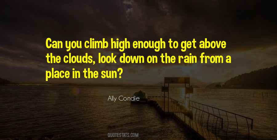 High In The Clouds Quotes #1098721