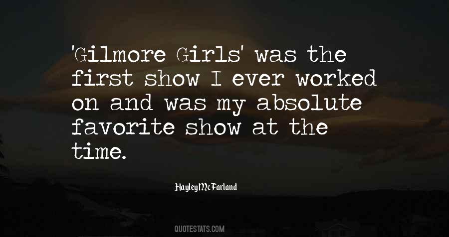 Best Gilmore Girls Quotes #1378981