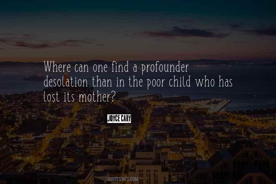 Lost A Mother Quotes #1320109