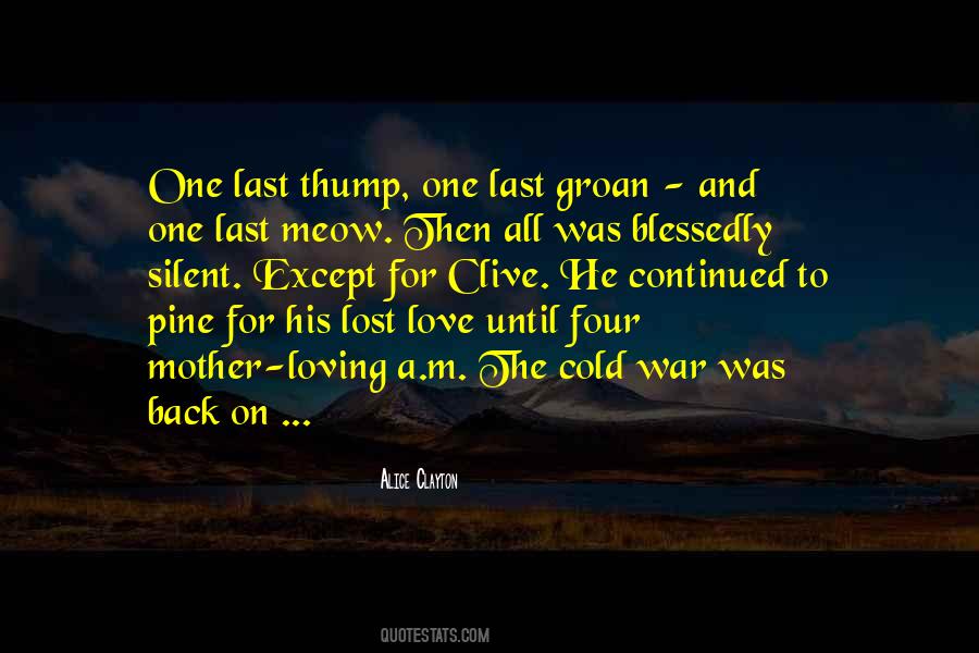 Lost A Mother Quotes #702454