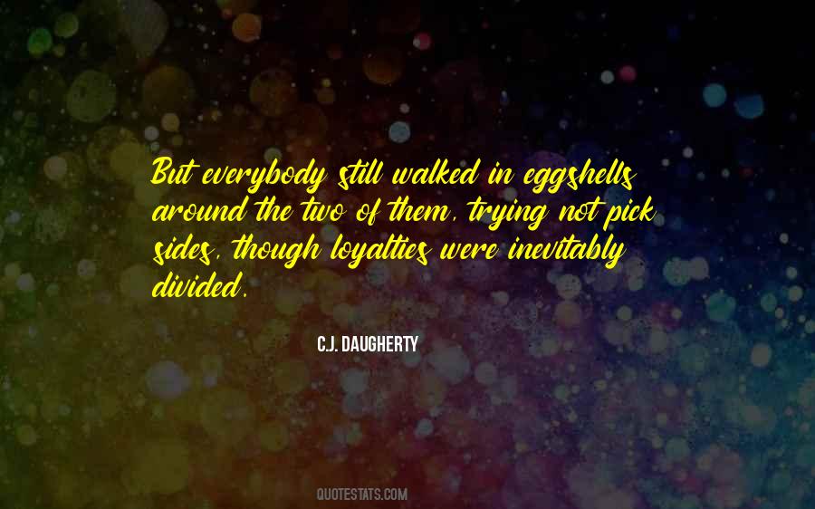 My Heart Is Divided Quotes #626030