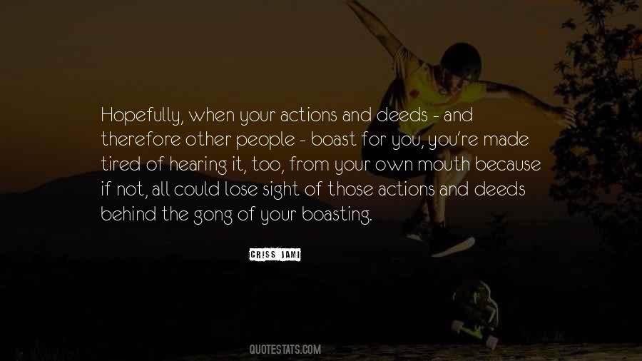 All Deeds Quotes #1279435