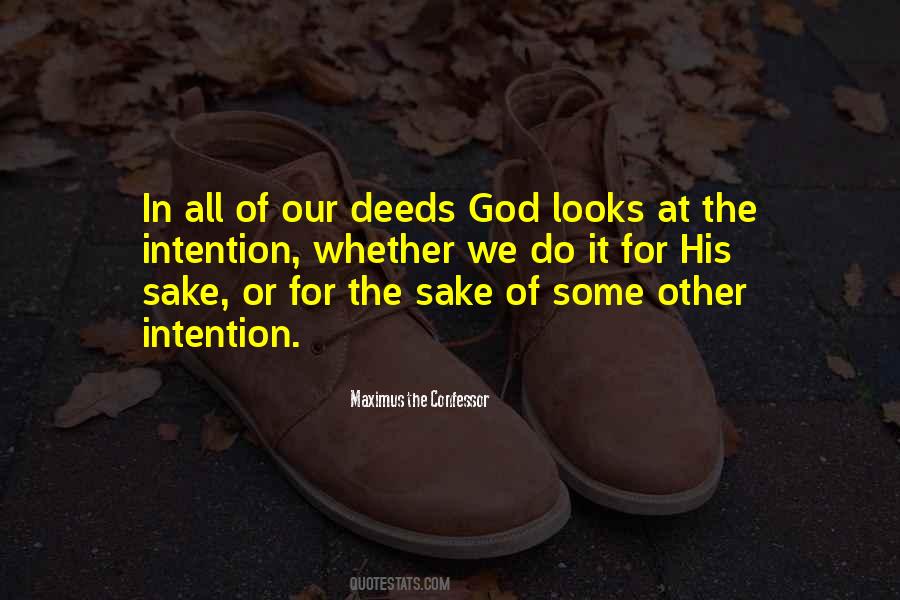 All Deeds Quotes #310660