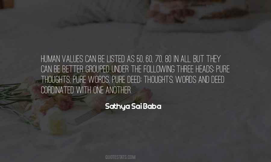 All Deeds Quotes #989987