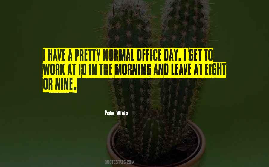 A Winter Morning Quotes #1647030