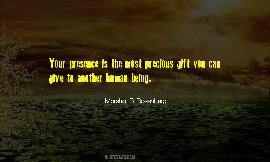 Gift Of Presence Quotes #1050306