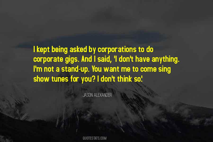 Stand For Anything Quotes #1632500