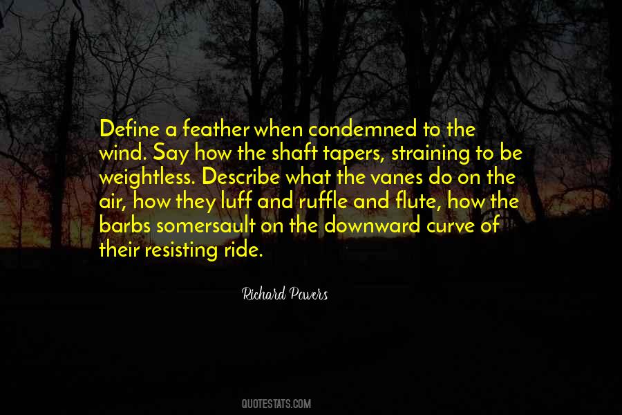 Quotes About A Feather In The Wind #1453057