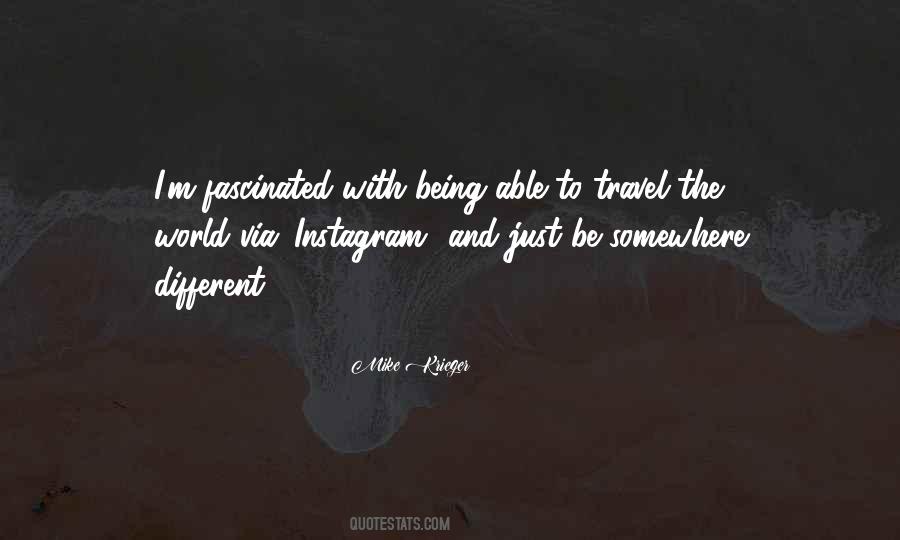 Being Able To Travel Quotes #1498735