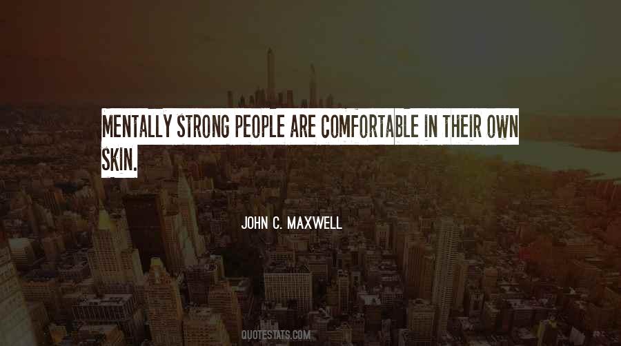 How To Be Mentally Strong Quotes #1211842