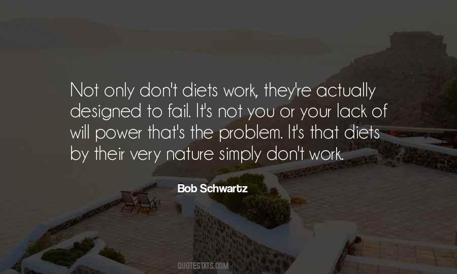 Diets Don't Work Quotes #1428065