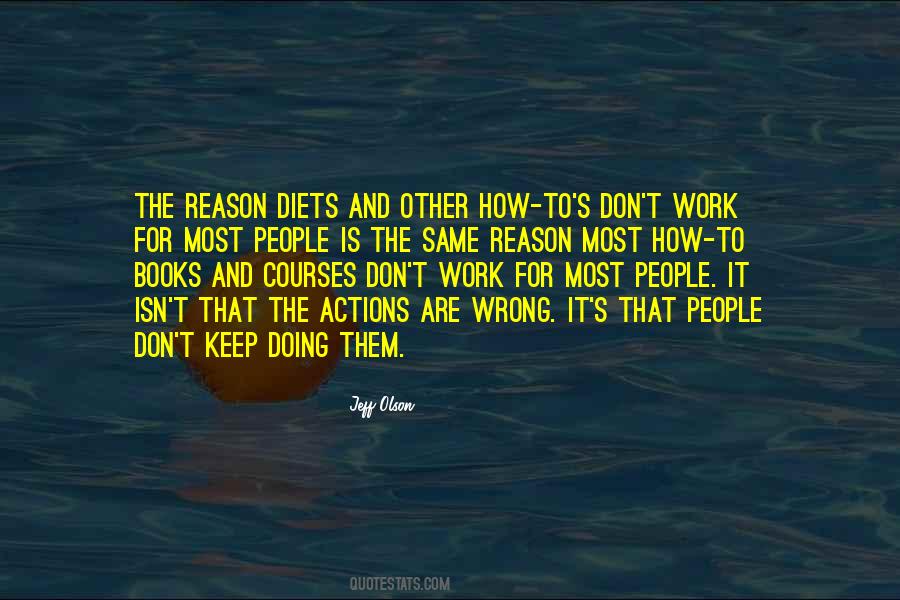 Diets Don't Work Quotes #1676368