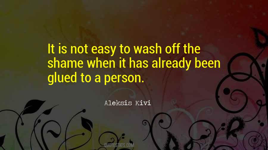 Wash Off Quotes #1583152