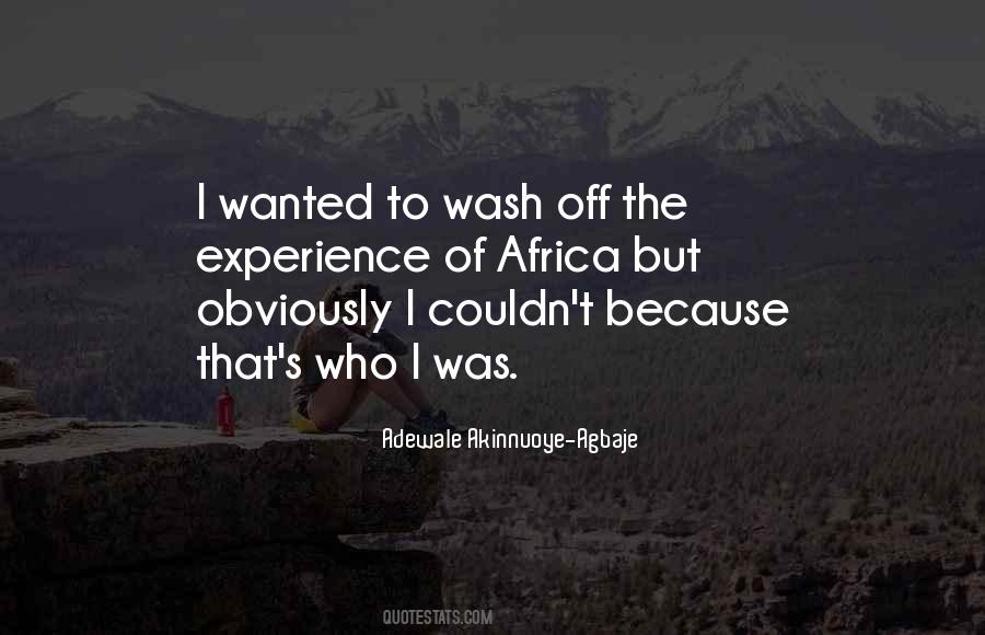 Wash Off Quotes #1846037