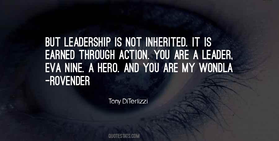 You Are A Leader Quotes #1435094