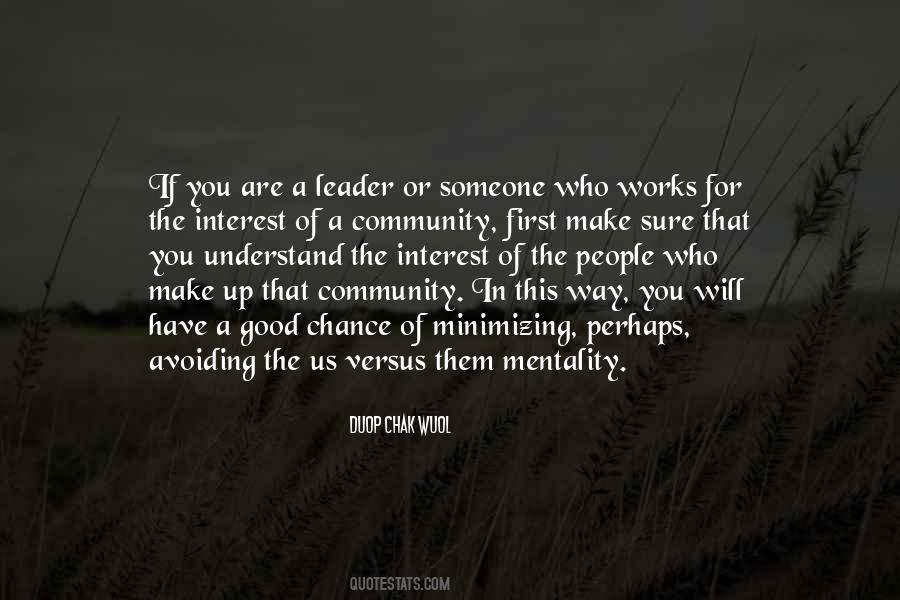 You Are A Leader Quotes #1868712