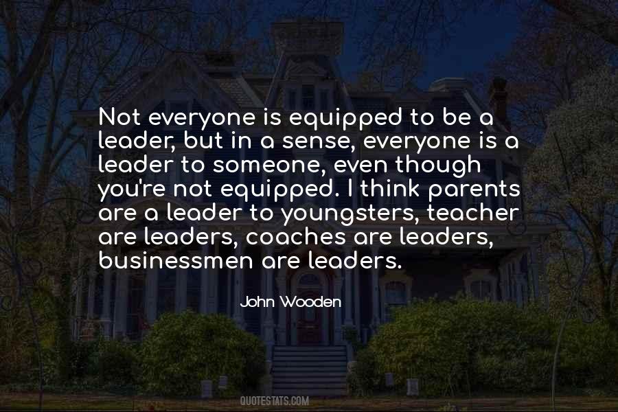 You Are A Leader Quotes #67744